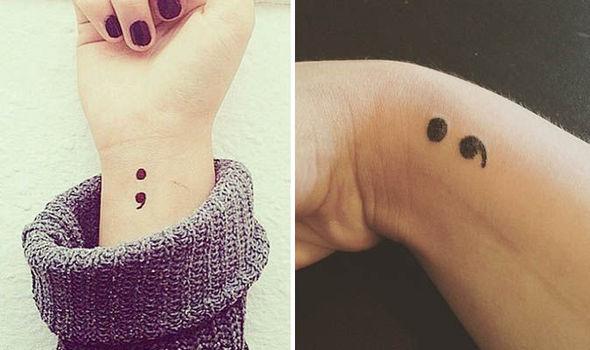 Why the semicolon tattoo photos are going viral on #socialmedia klou.tt/1xpj5n9bt0g7q