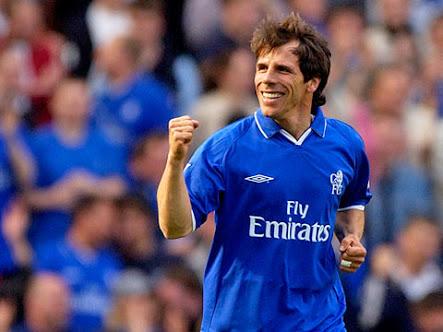 Happy birthday to Chelsea FC legend Gianfranco Zola.The Italian midfielder turn 48 today.   