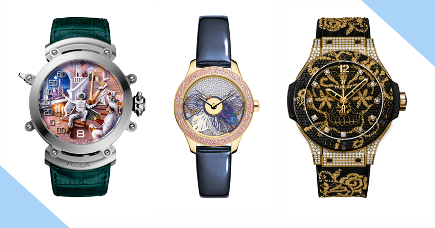 ELLEINDIA's tweet photo. Couture watches that compete with jewellery. http://t.co/w0dL2zXbsf http://t.co/ZkdVhBsJR1