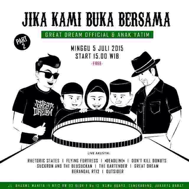 Hari ini, pesta tajil, monggo..