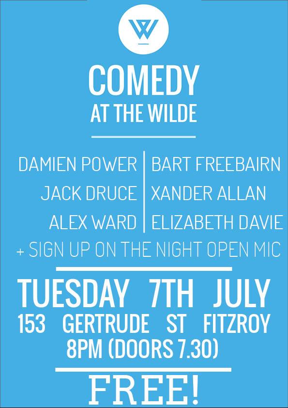 Comedy At The Wilde tweet media