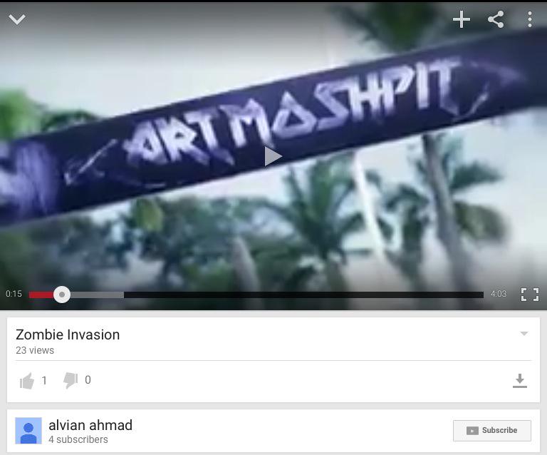 Dan wajib nonton ini! #ARTMOSHPIT Zombie Invasion youtu.be/2LZQdt0hMJA