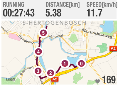 Improved anaerobic tolerance and aerobic fitness by running 5.38km with #PolarBeat. polar.fi/beat