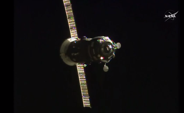 LIVE view as Russian Progress #ISScargo ship with supplies for <a href="/Space_Station/">International Space Station</a> prepares to dock nasa.gov/nasatv
