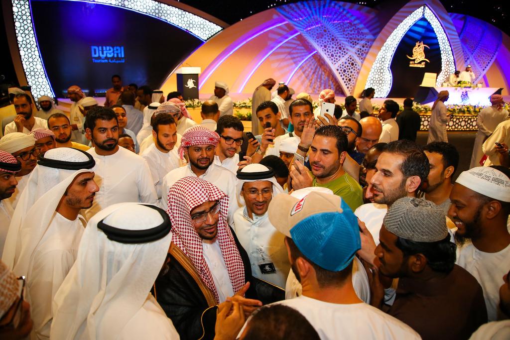 Renowned speaker Sheikh Saleh Al Mughamsi delivered a speech on July 1 as part of the 14th #RamadanForum.