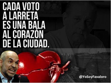 LTeresitaSilva's tweet photo. #VotoRECALDE
"Cada #VOTO a #LARRETA es una bala al corazón de la ciudad"
#RenéFAVALORO
#VotoRECALDE http://t.co/ds3OAmUcyp