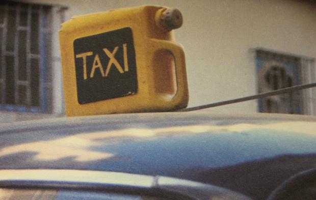 Taxi in Cuba (<a href="/pentagram/">Pentagram Design</a> No Waste) #TypeTravels <a href="/DesignMuseum/">the Design Museum</a> #FontSunday @practiceveryday
