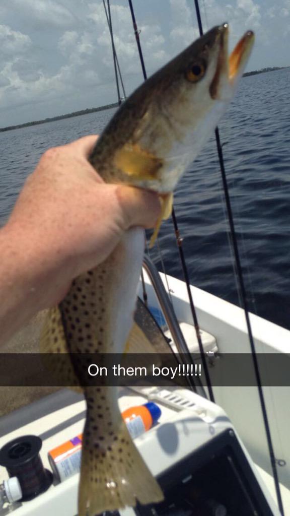 Trout/Redfish= all my life consist of. #wickedcatch #inshore #future #charter #captain #skinnywater #reelmagic