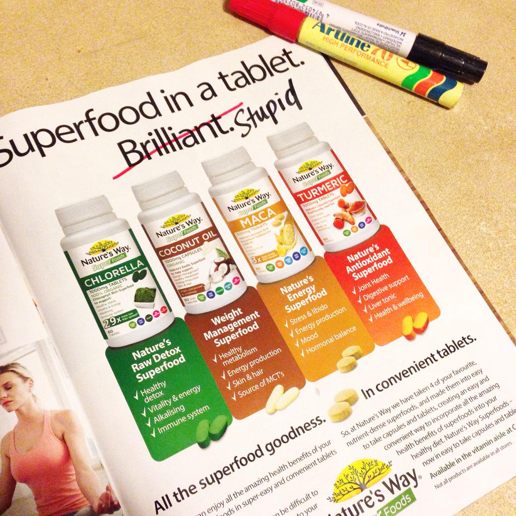 #superfoodwankery at it's finest