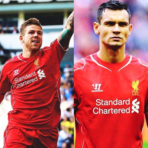 Happy birthday to two of our defenders, Alberto Moreno (23) and Dejan Lovren (26). 