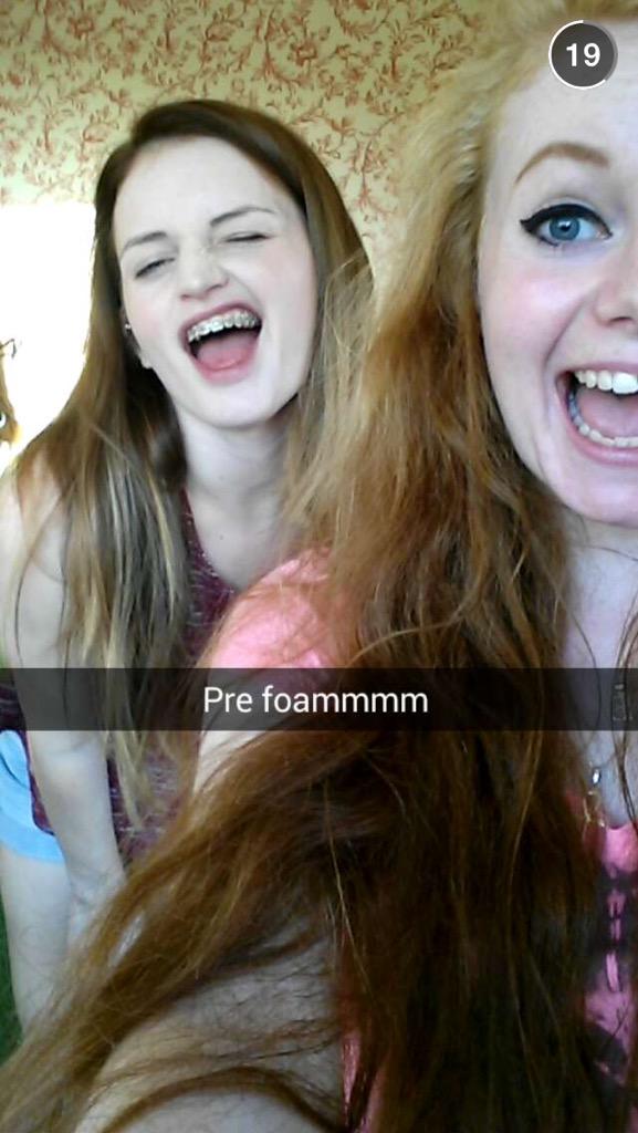 EllieThorp's tweet photo. Foam party LN as well as all night antics π #finallycrashing http://t.co/4IB2o8dDRR