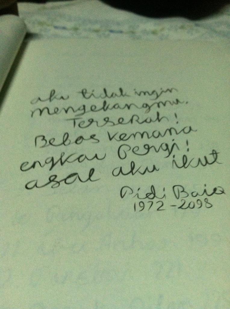 Pidi Baiq on Twitter: "Suara Dilan. Petikan hasil 
