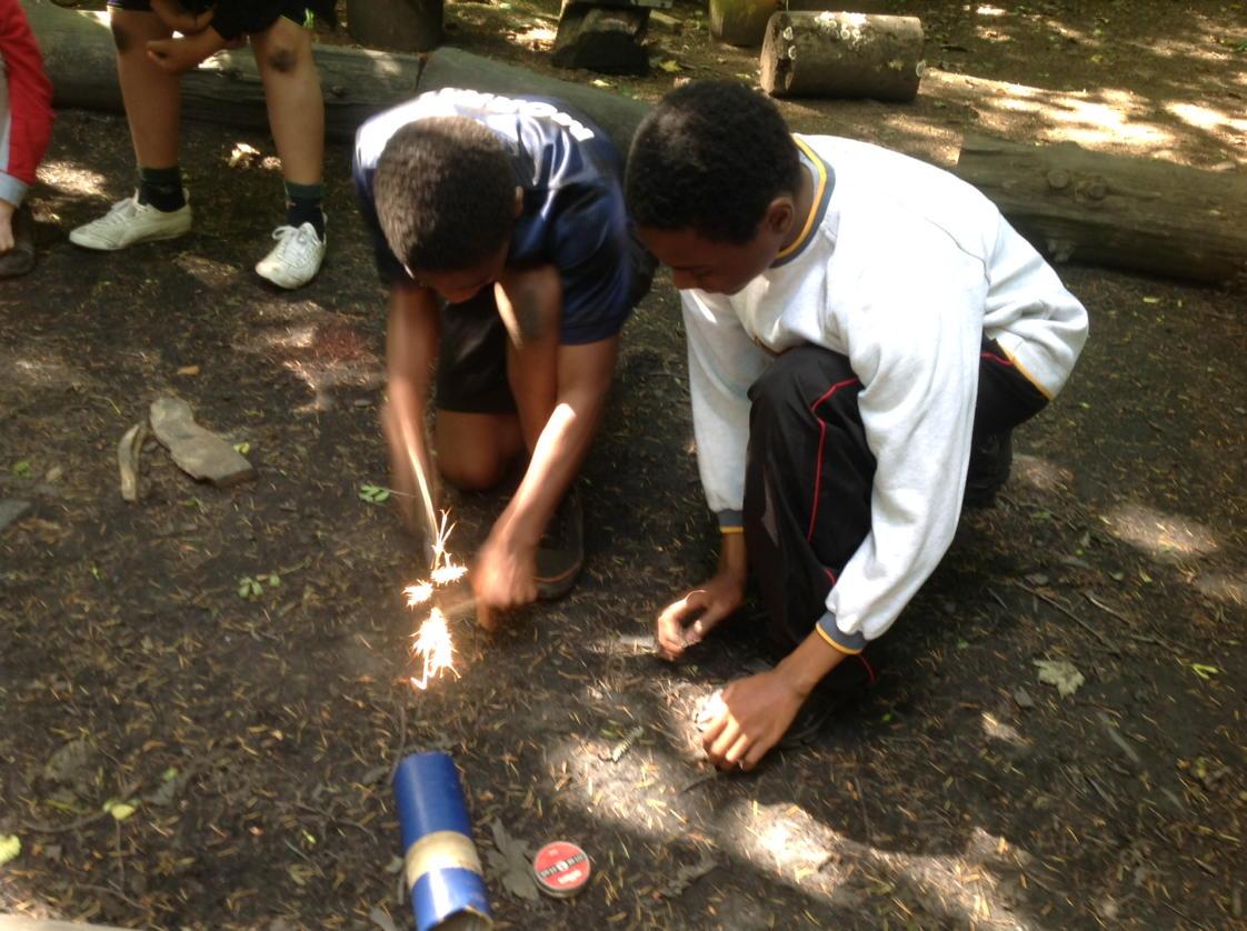 Watch out Bear Grylls! Survivor course <a href="/PGLBeamHouse/">PGL Beam House</a> #blueflashpgl