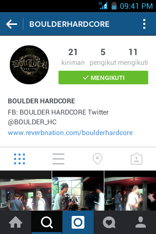 Fllw my ig BOULDER HARDCORE ! Keep support and RESFECT BADAG ;)