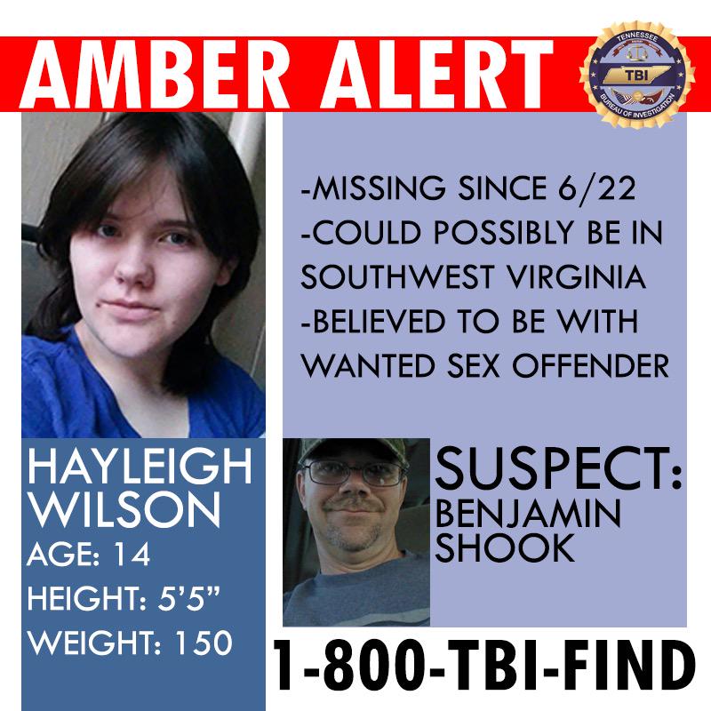 Hayleigh Wilson, 14, Missing Since June 23, 2015 - Surgoinsville, TN CJJyhFDUEAAYb87
