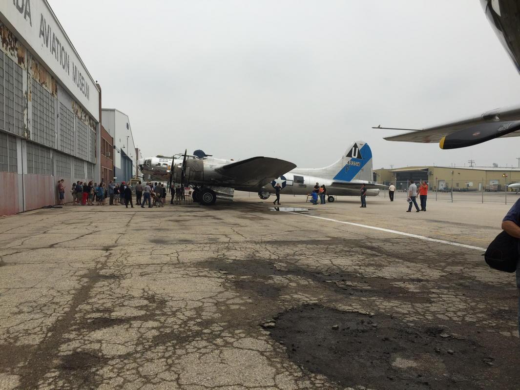 For those who love aircraft there is a B25 and B17 at the aviation museum! Check it out! Last day here!
