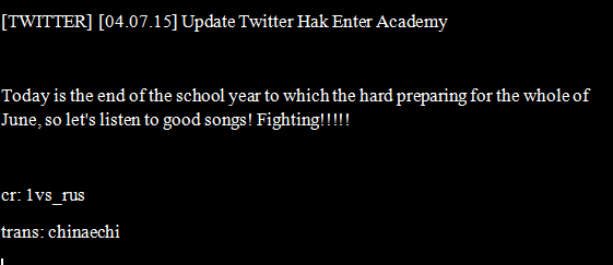 1vs_rus's tweet photo. #1vs #onevoices #S_Min #J_Han #hakssem #twitter 
150704
Twitter @HAKENTERACADEMY
[Trans] http://t.co/bJFgdNT4g4