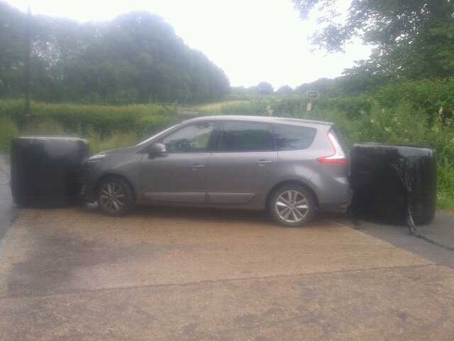 FarmerClarke's tweet image. Please don't park in farm entrances or gateways.you might be surprised what you find on your return.