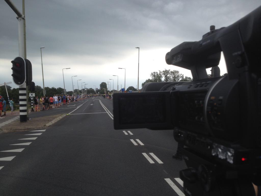 #TDFGouda gefilmd tijdens de tour voor GOUWESTAD