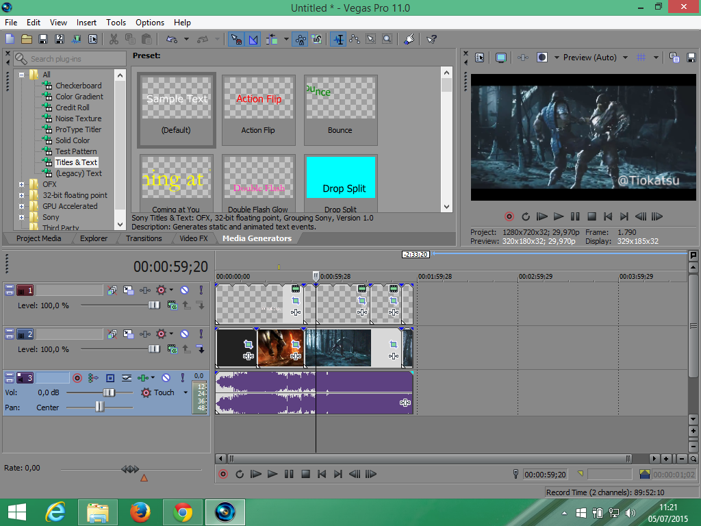 TioKatsu's tweet photo. finalmente acabando o primeiro GMV do canal http://t.co/qgmUszwiCU