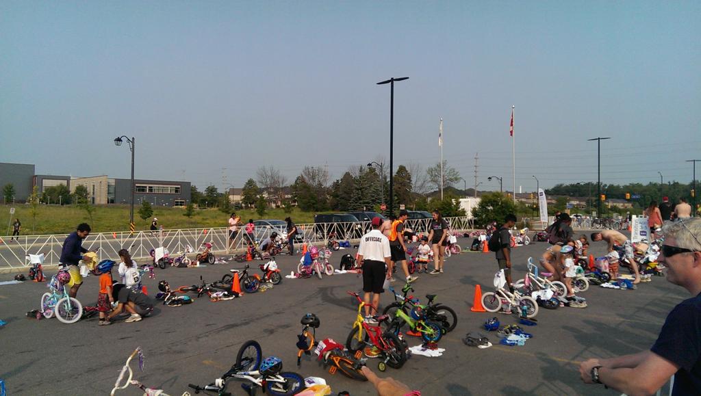 chiptimeresults's tweet image. What a beautiful day to be outside today #triFUN #Milton @trifunkids