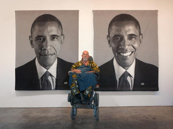 Happy 75th birthday to American artist Chuck Close 