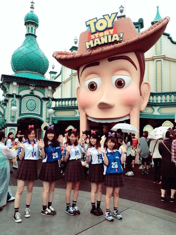 HanAeee048's tweet photo. 46〜48期KFCユニディズニー楽しかった〜⚽️💓 http://t.co/eiPefeMzct