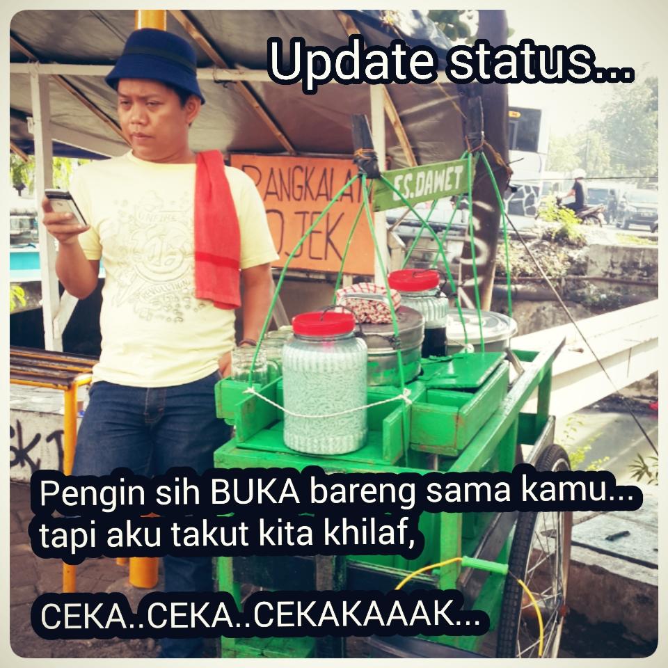 Foto Meme Lucu Tukang Ojek Pengkolan Stok Gambar Lucu