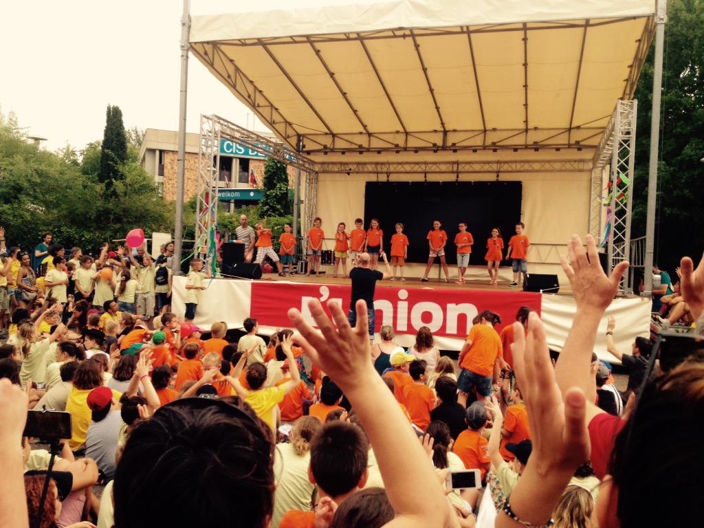 Fin des ateliers spectacle des minots <a href="/ClindOeilFest/">Festival Clin d'Oeil</a>