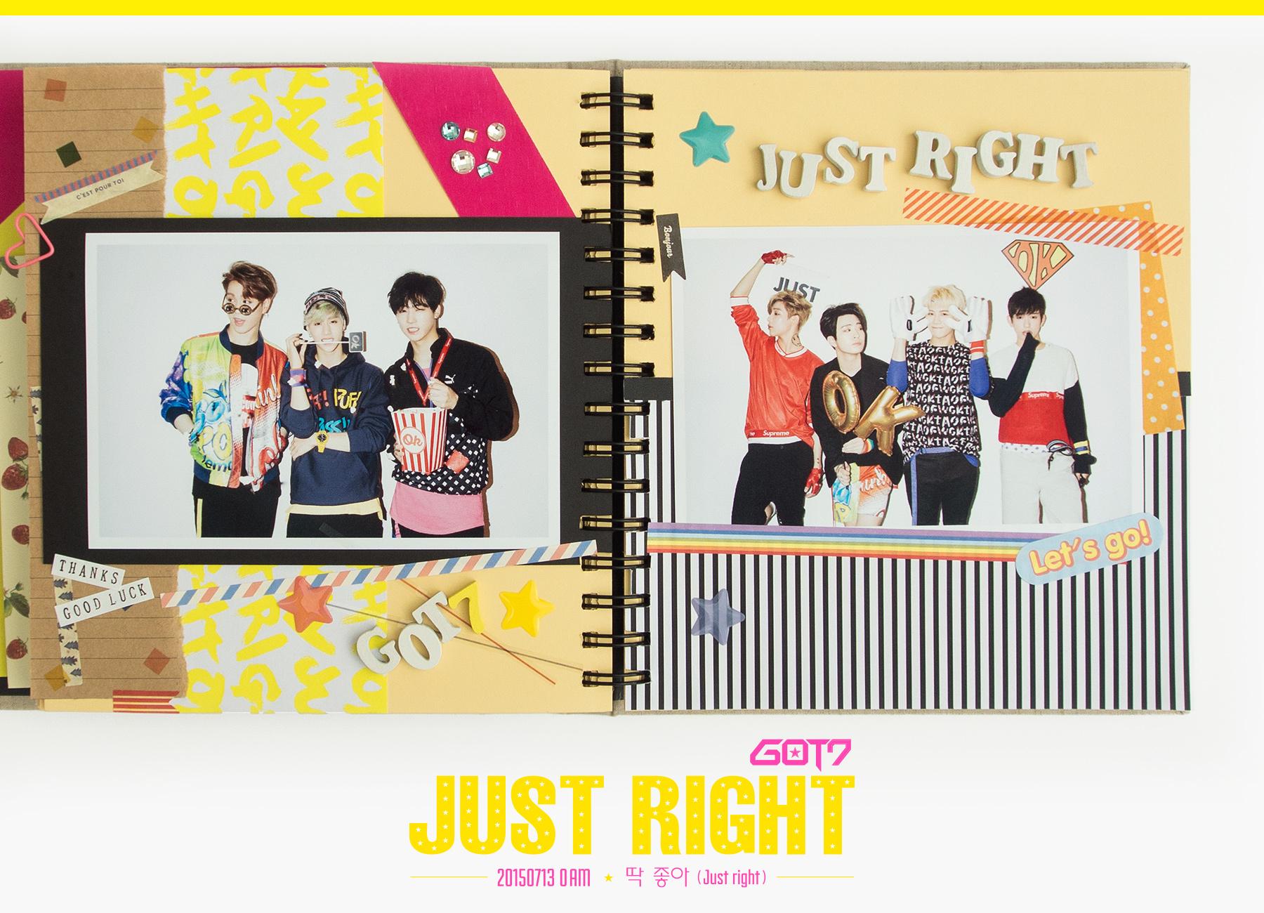 13일(월), GOT7 미니 앨범 3집 'Just Right (타이틀곡:딱 좋아)' 발매 예정 | 인스티즈