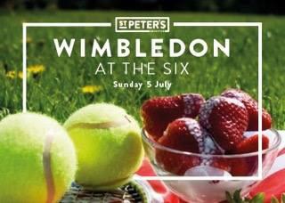 T O N I G H T at The six its Wimbledon Sunday! Tennis comp, strawberries, scones and loads more! Everyone welcome!