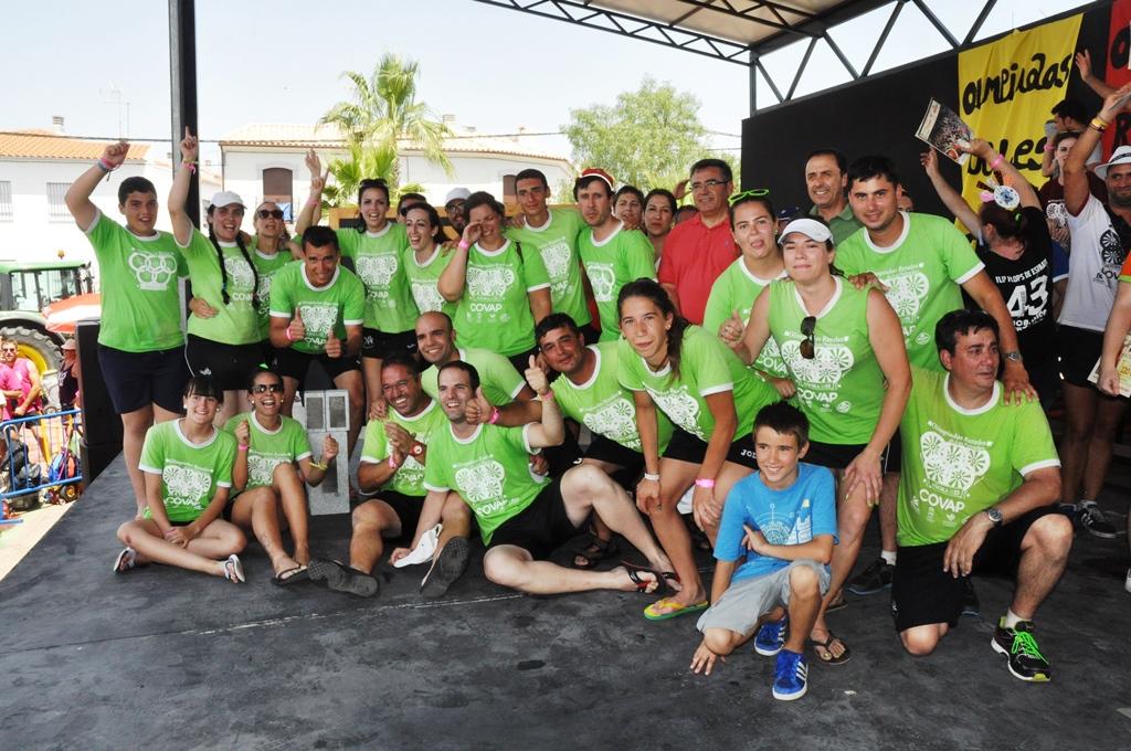 Enhorabuena a <a href="/arcuceros/">Los Arcuceros</a>, ganadores de las #OlimpiadasRurales2015 con 604 puntos