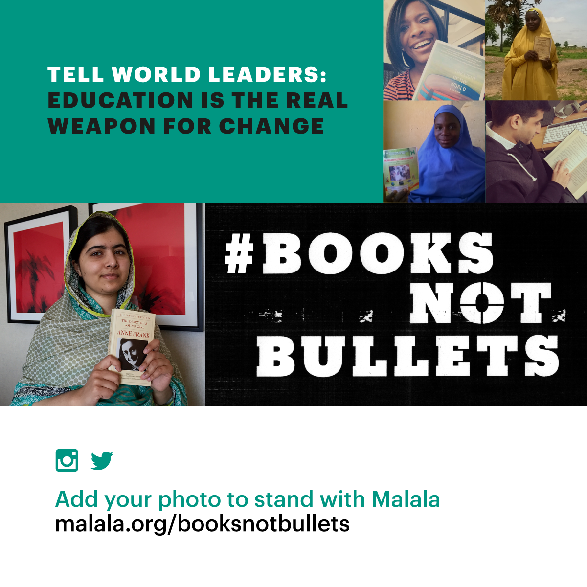 MalalaFund tweet picture