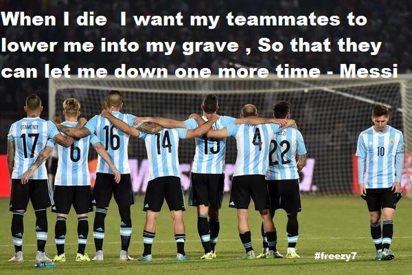 RemarksFootball's tweet photo. Messi be like... http://t.co/iM26RSgz8u