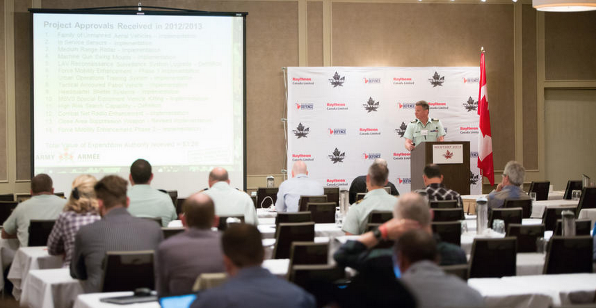 CanadianForces's tweet photo. .@WestDef1, Western Canada's Premier #Defence &amp; #Security Conference kicks off today in #Calgary http://t.co/4W6FP8gce2