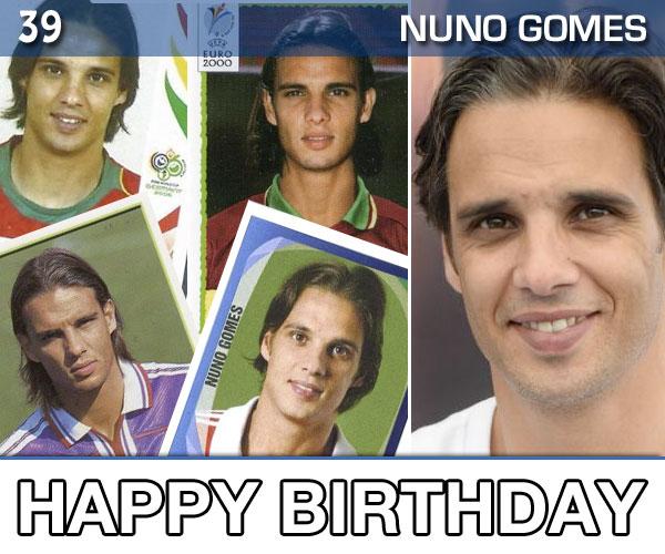 HAPPY 39TH BIRTHDAY NUNO GOMES!
Parabens! Feliz Aniversário Nuno!    