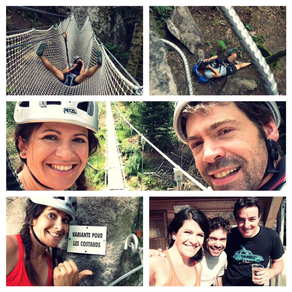 En off de notre reportage sur la rando-ferrata de Prabouré dans le Livradois-Forez : belle découverte ! #MyAuvergne