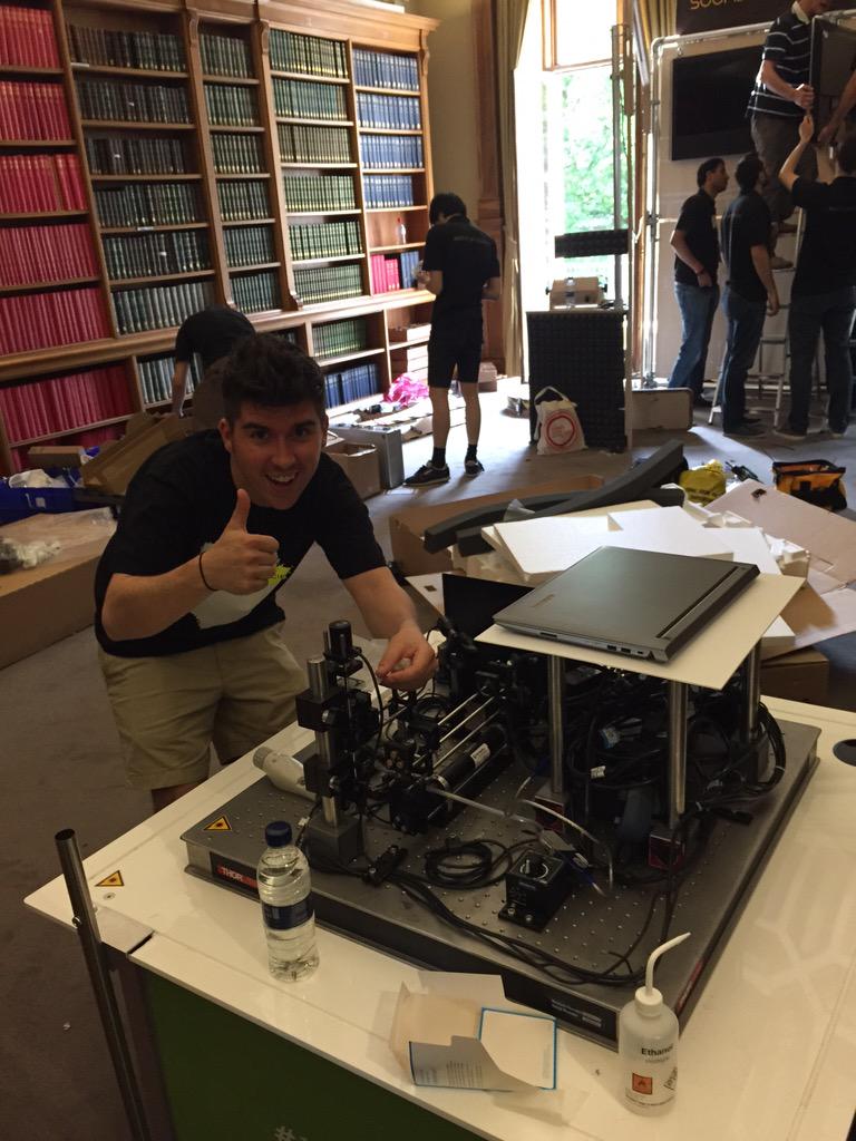 1CellScience's tweet photo. Now it is cleanup time http://t.co/O9mUru7rvP