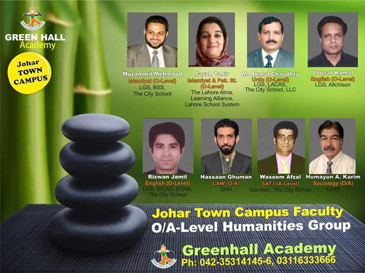 GreenHallJT's tweet image. @GreenHallJT Top Notch Humanities Faculty of GreenHall Academy JT Campus. #olevel#alevel  #pakstudies #greenhalljt