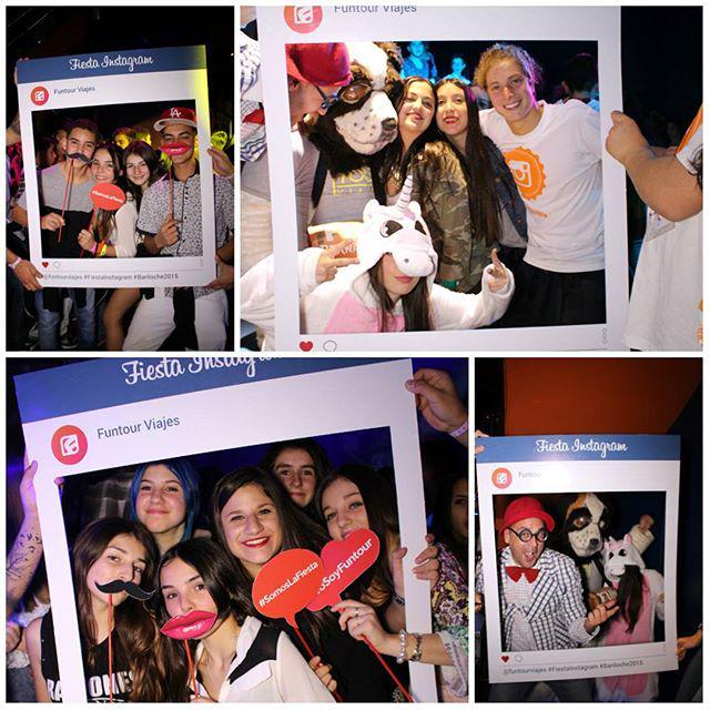 funtourviajes's tweet photo. Muchas fotos copadas en la #FiestaInstagram! También estuvieron los personajes de este #Bariloche15.#Virgilio #FunB… http://t.co/tLaqFI2J9K