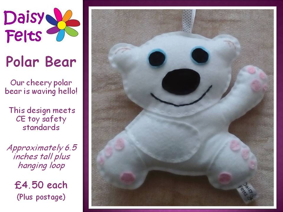 DaisyFelts's tweet photo. Our polar bear is feeling the heat! x #handmadehour #epiconetsy #ChristmasInJuly #babyhour https://t.co/mIlQff73je http://t.co/XnQUrBt5WM