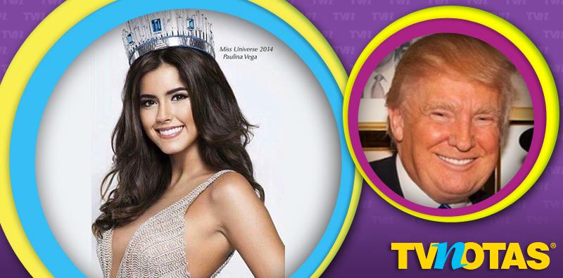 @TVNotasmx (@tvnotasmx) on Twitter photo .<a href="/realDonaldTrump/">Donald J. Trump</a> llama hipócrita a la actual .<a href="/MissUniverse/">Miss Universe</a> #PaulinaVega bitly.com/1H0ADkC .<a href="/realDonaldTrump/">Donald J. Trump</a> llama hipócrita a la actual .<a href="/MissUniverse/">Miss Universe</a> #PaulinaVega bitly.com/1H0ADkC