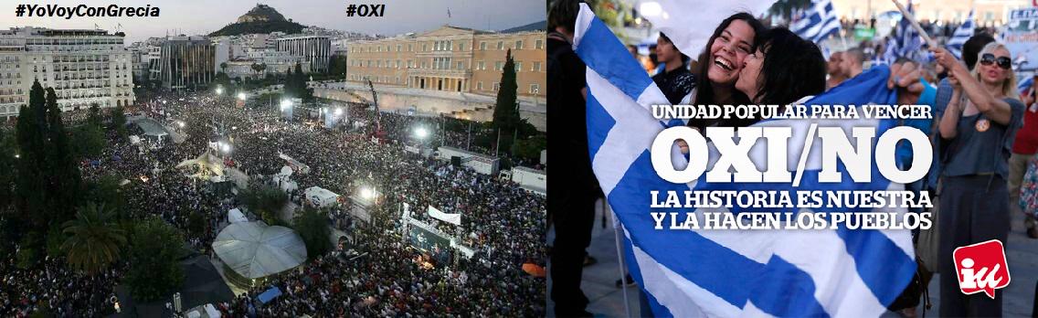 OnceDiputados's tweet photo. Grecia. #OXI/NO: Unidad Popular para vencer. La historia es nuestra y la hacen los pueblos.
#objetivoEspecialGrecia http://t.co/4VGCTDvWlW