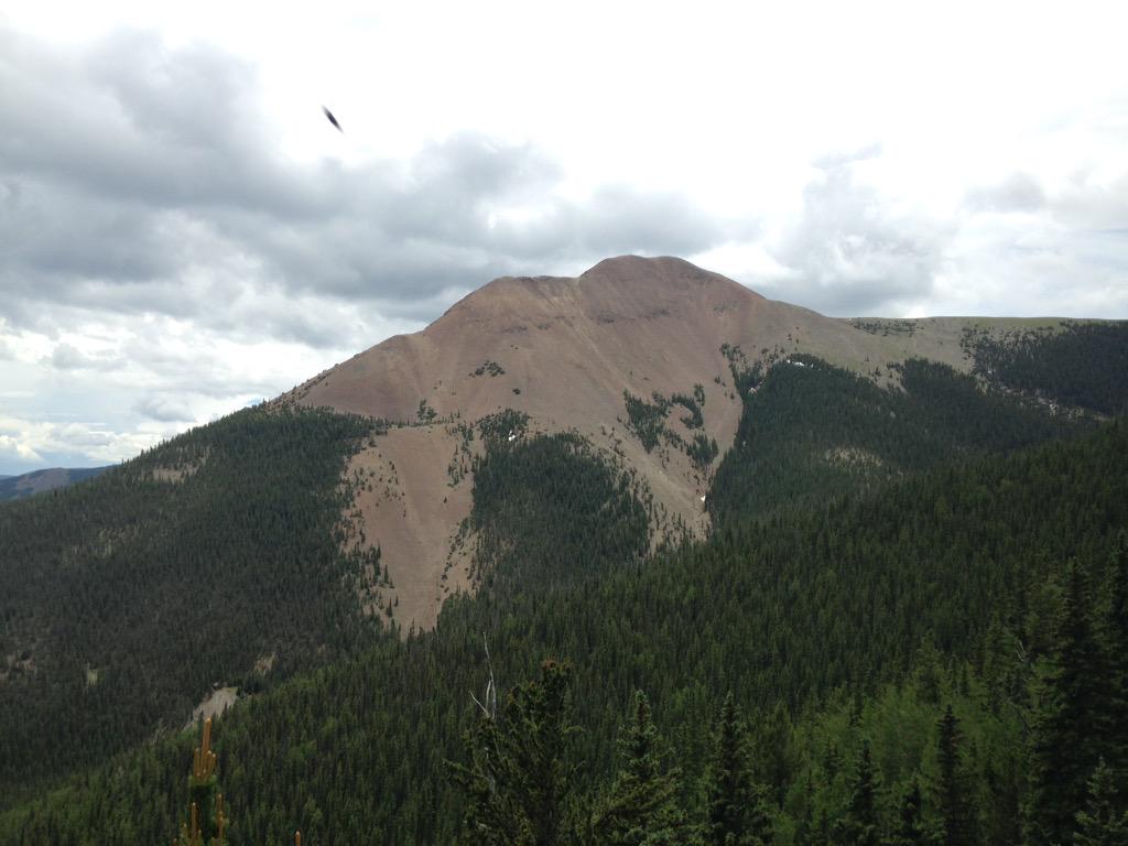 Troop_799's tweet photo. Great view of Mount Baldy today #628F @philmont http://t.co/jV73Foc2ST
