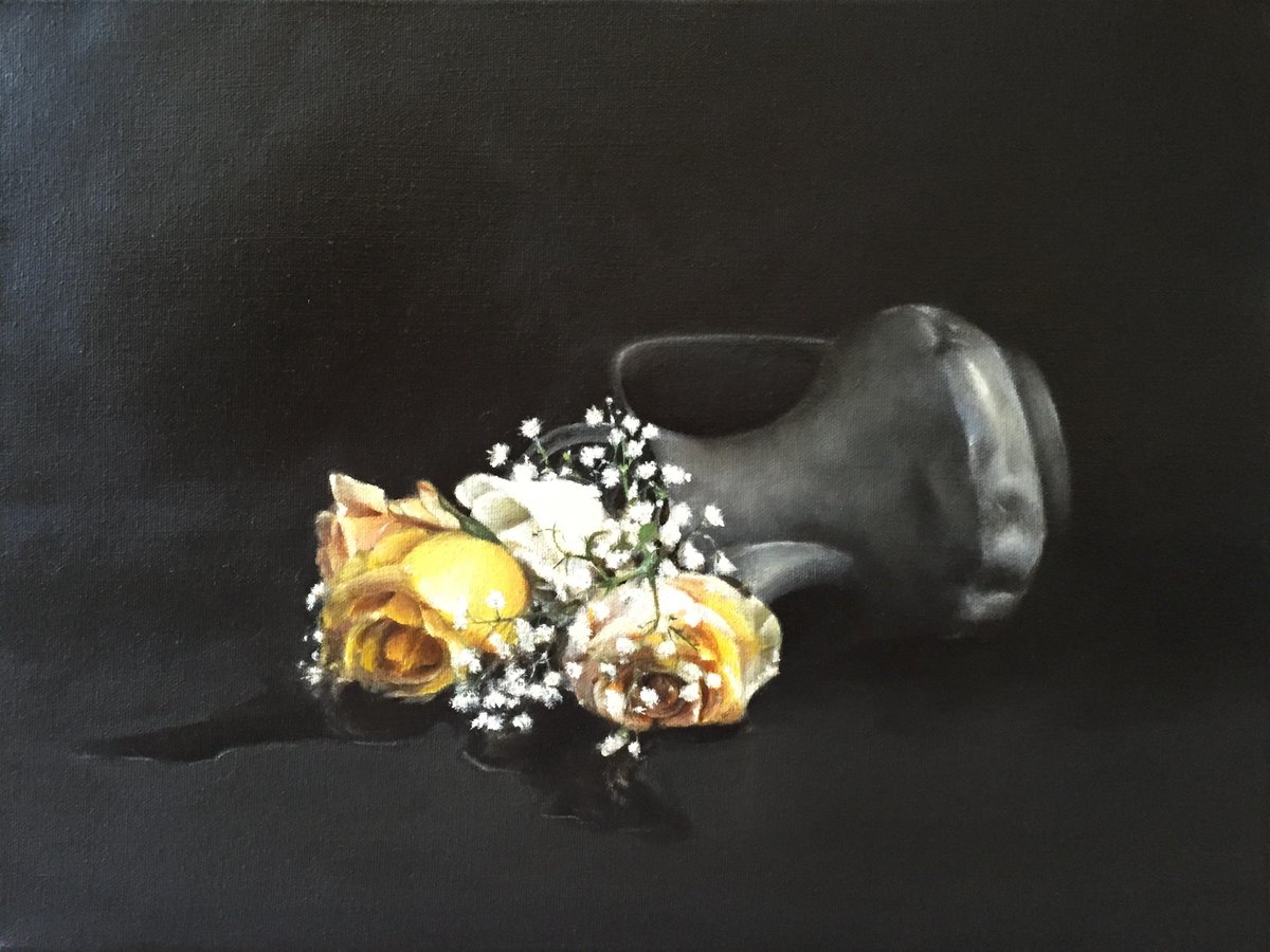 Farry_'s tweet image. Oil Painting on canvas 12in x 16in :)