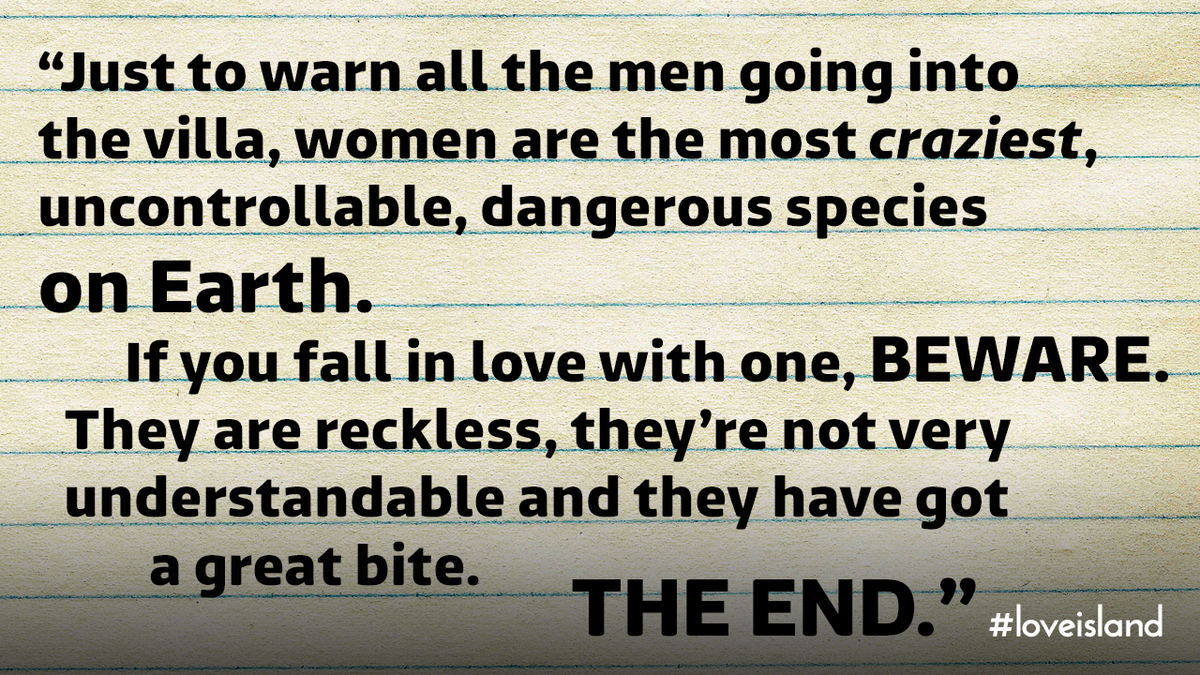 LoveIsland's tweet photo. The Official #LoveIsland Handbook: Jonathan Clark Edition. http://t.co/C9W905joHv