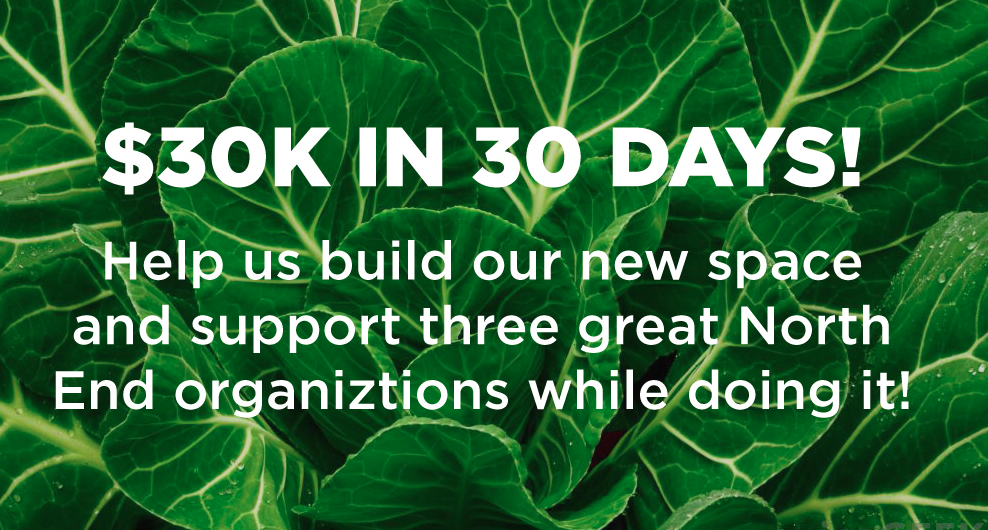 We’ve reached $1K of our $30K goal! Join the campaign &amp; get some sweet perks!! #WeTheNorthEnd igg.me/at/envie