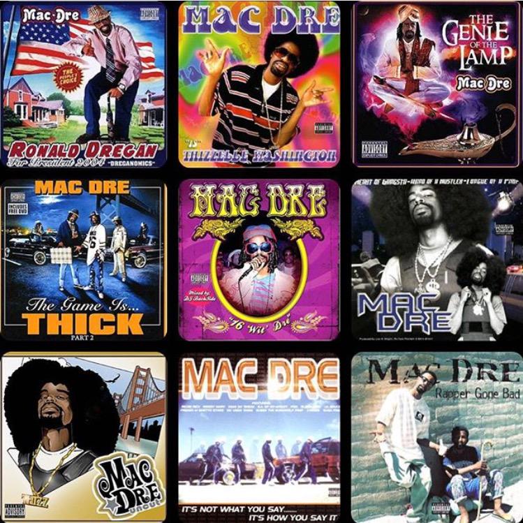Happy birthday Mac Dre going to pour some syrup in your honor big dog 