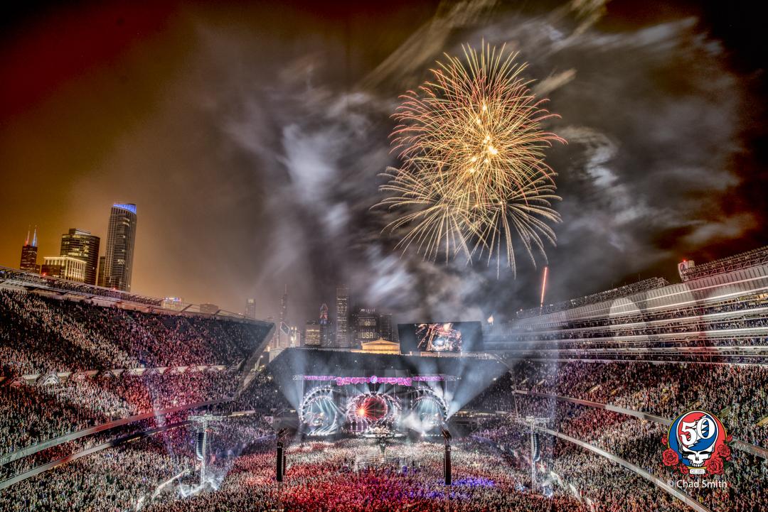 It's a rainbow full of sound. It's fireworks, calliopes, and clowns... #Dead50 #GD50 #GratefulDead