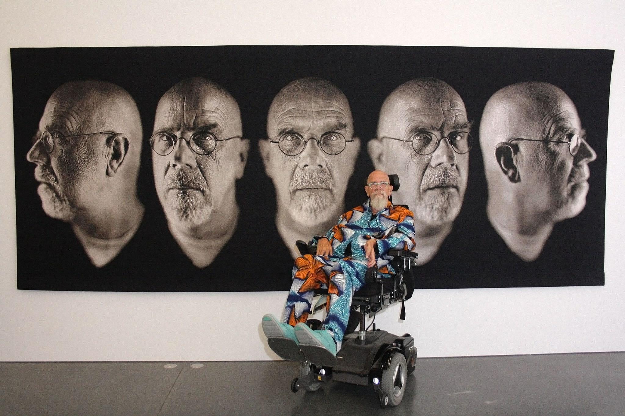 Happy 75th Birthday, Chuck Close! FYI his survey closes July 26! 